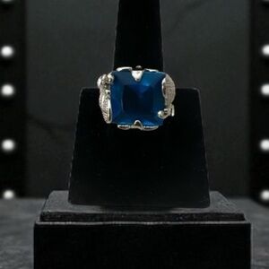Masculine Blue Gemstone Ring